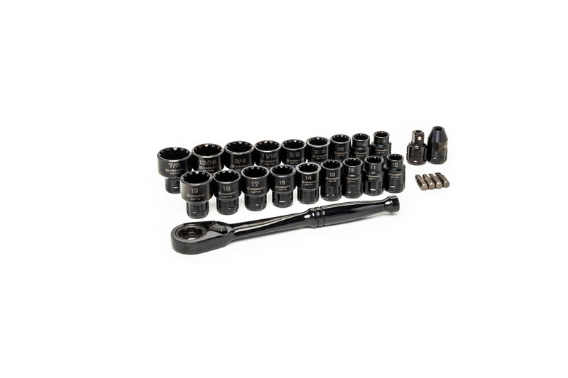 Crescent 25 Piece 3/8" Drive Pass-Thru™ X6™ - CX6PT25