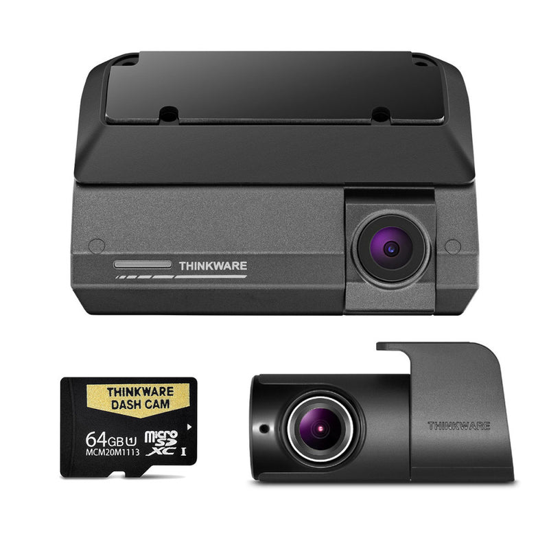 THINKWARE F790D 1080P FULL HD FRONT & REAR DASH CAM PACK - 64GB MICRO SD