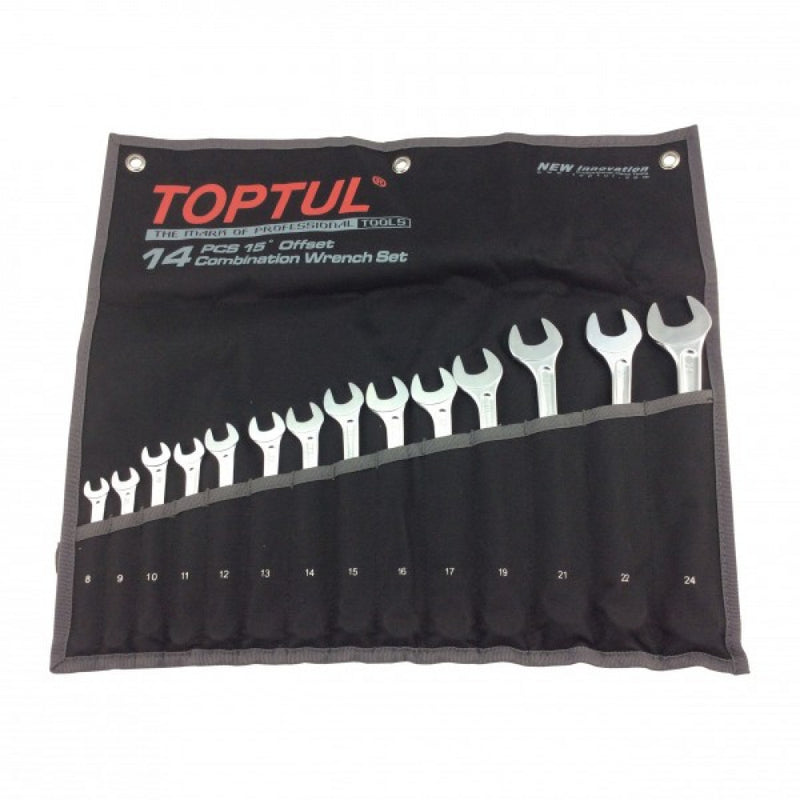 ROE Wrench Set 14Pce 8-24mm Toptul GPAB1404