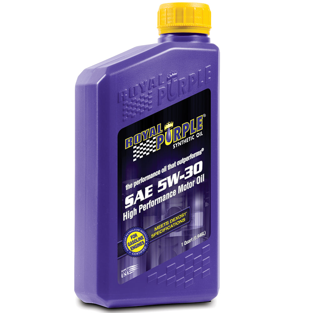 5W30 Engine Oil Royal Purple API-licensed (1Qt/946mls) BOX OF 6