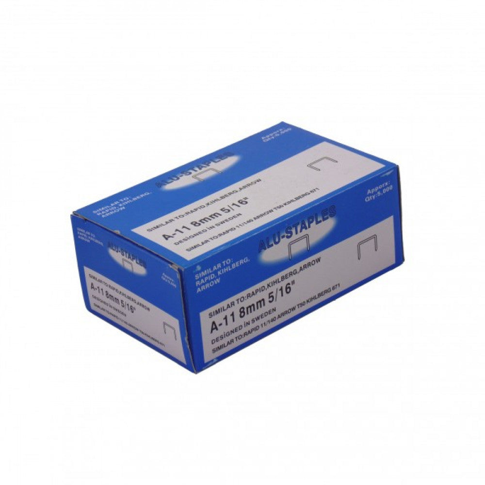 Aluminium Staples 140/8 5000pcs