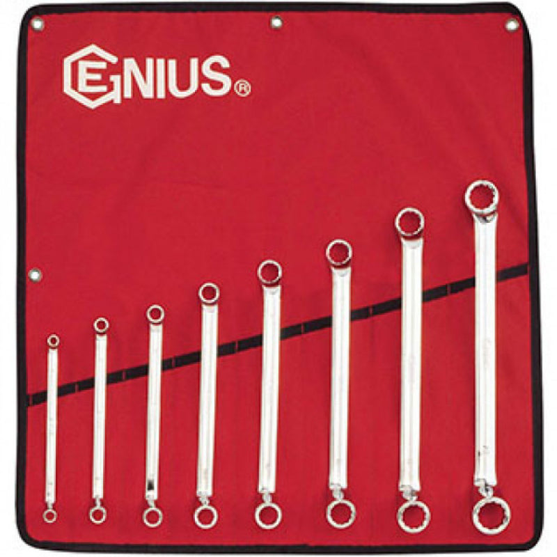 Genius 8Pc Metric Dbl. Ring Wrench Set