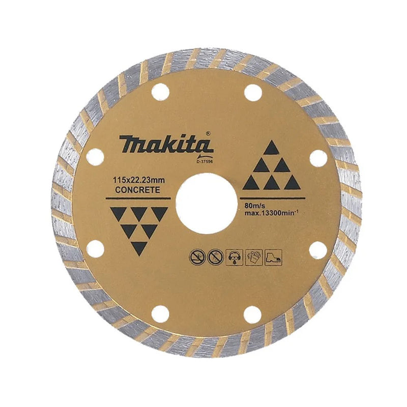 Makita Diamond Circular Saw Blade 115x22mm Turbo