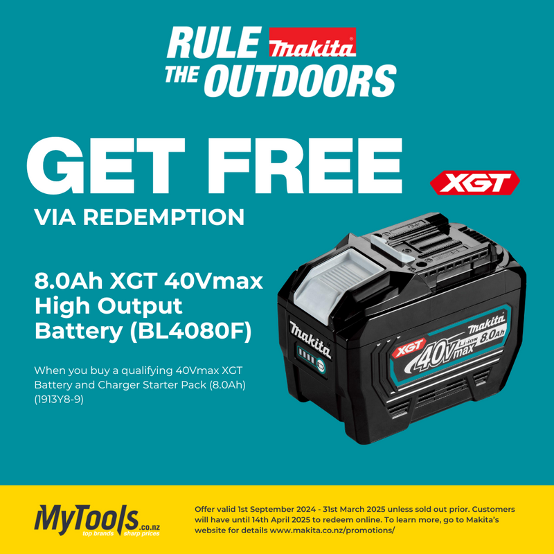 MAKITA 40Vmax XGT Battery And Charger Starter Pack (8.0Ah) 1913Y8-9