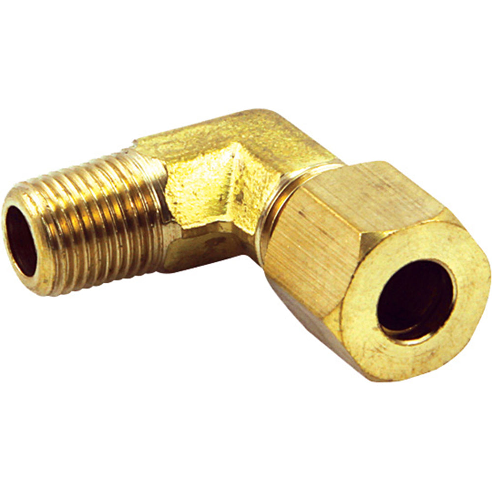 1/4in x 1/4in Bsp Brass Single Union Elbow 90Deg.*