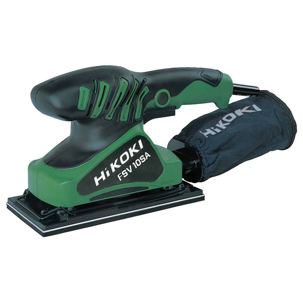 HiKOKI 180W 1/3 Sheet Orbital Sander W/ Dust Bag
