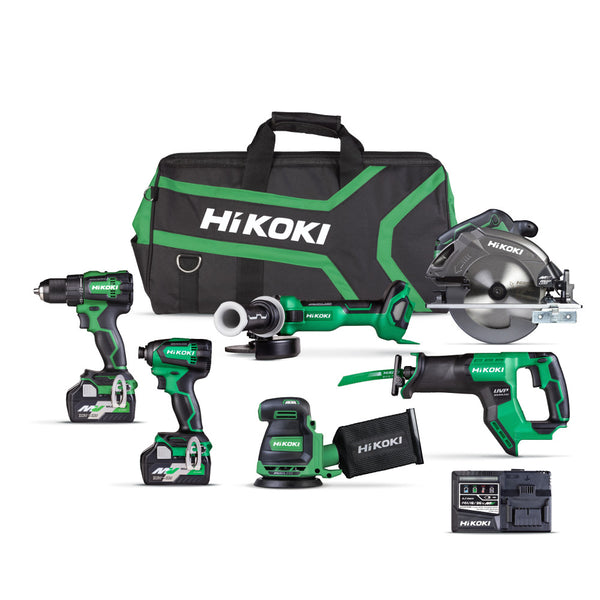 HiKOKI 36V/18V Multi Volt Brushless 6-Tool Kit