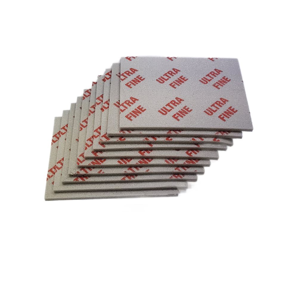 Abrasive Foam Sanding Pads Fine Grit  ( 10 Pack)