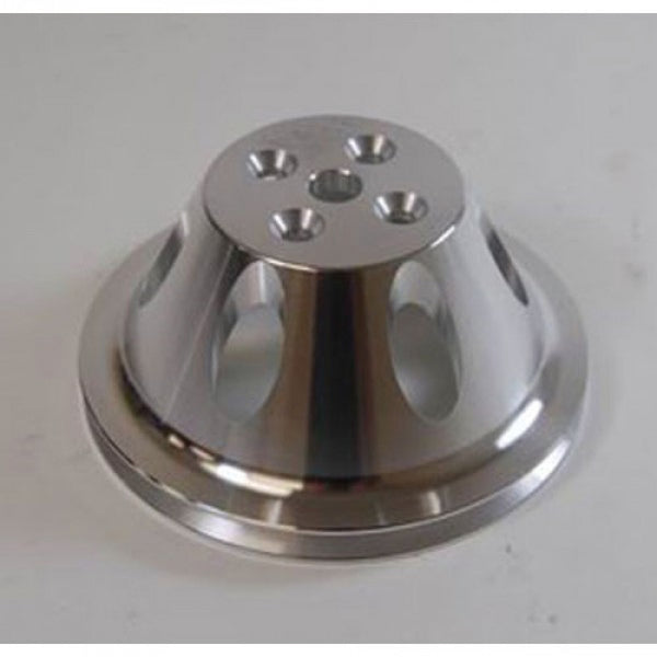 TSP Pulley - Water Pump/SWP/Single - (Chev SB) - Polished Alloy#8850