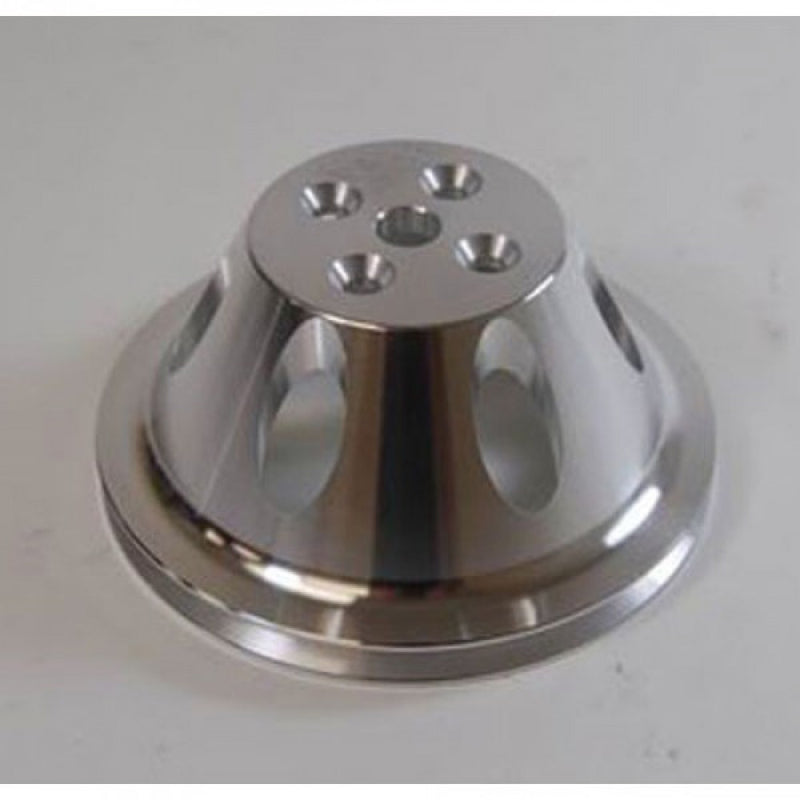 TSP Pulley - Water Pump/SWP/Single - (Chev SB) - Polished Alloy