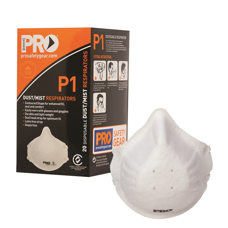 Dust Masks P1 / 20 Pack