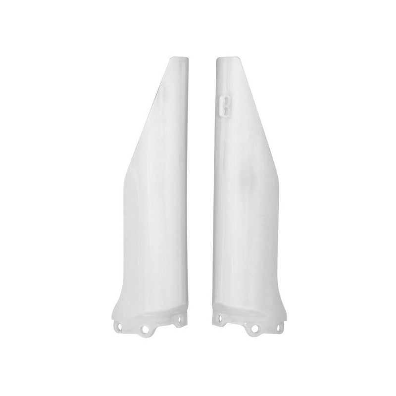 *Fork Protectors - Guards Rtech Kawasaki Kx125 Kx250 04-06 Kx250F 04-05  White