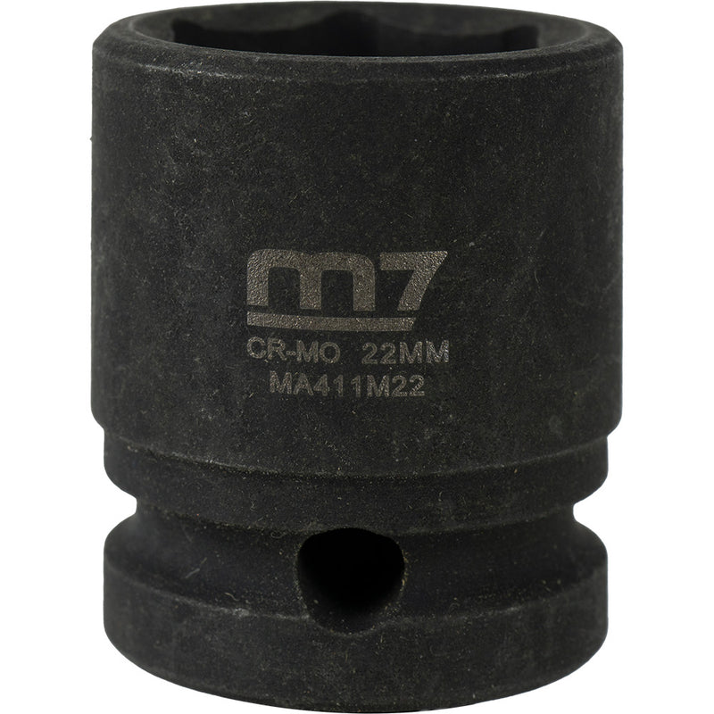 M7 Impact Socket 1/2in Dr. 22mm