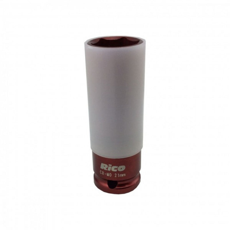 21mm 1/2"Dr Impact Socket Thin Wall C/w Plastic Sleeve