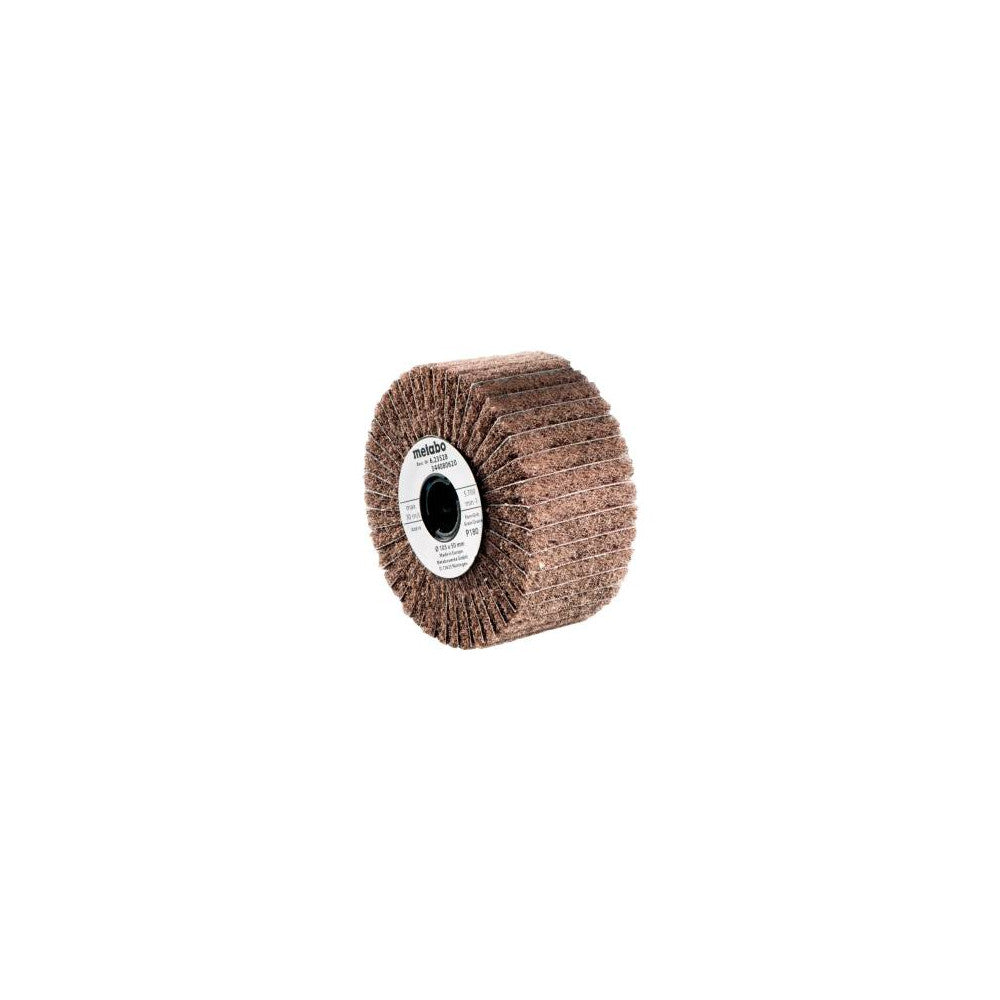 Metabo 105x50mm P80 Flap Wheel/Nylon Web Grinding Wheel