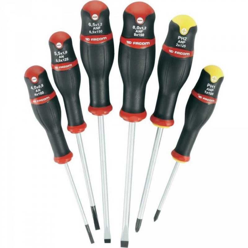 Facom ANP.J6PB Screwdriver Set 4xFL, 2xPH