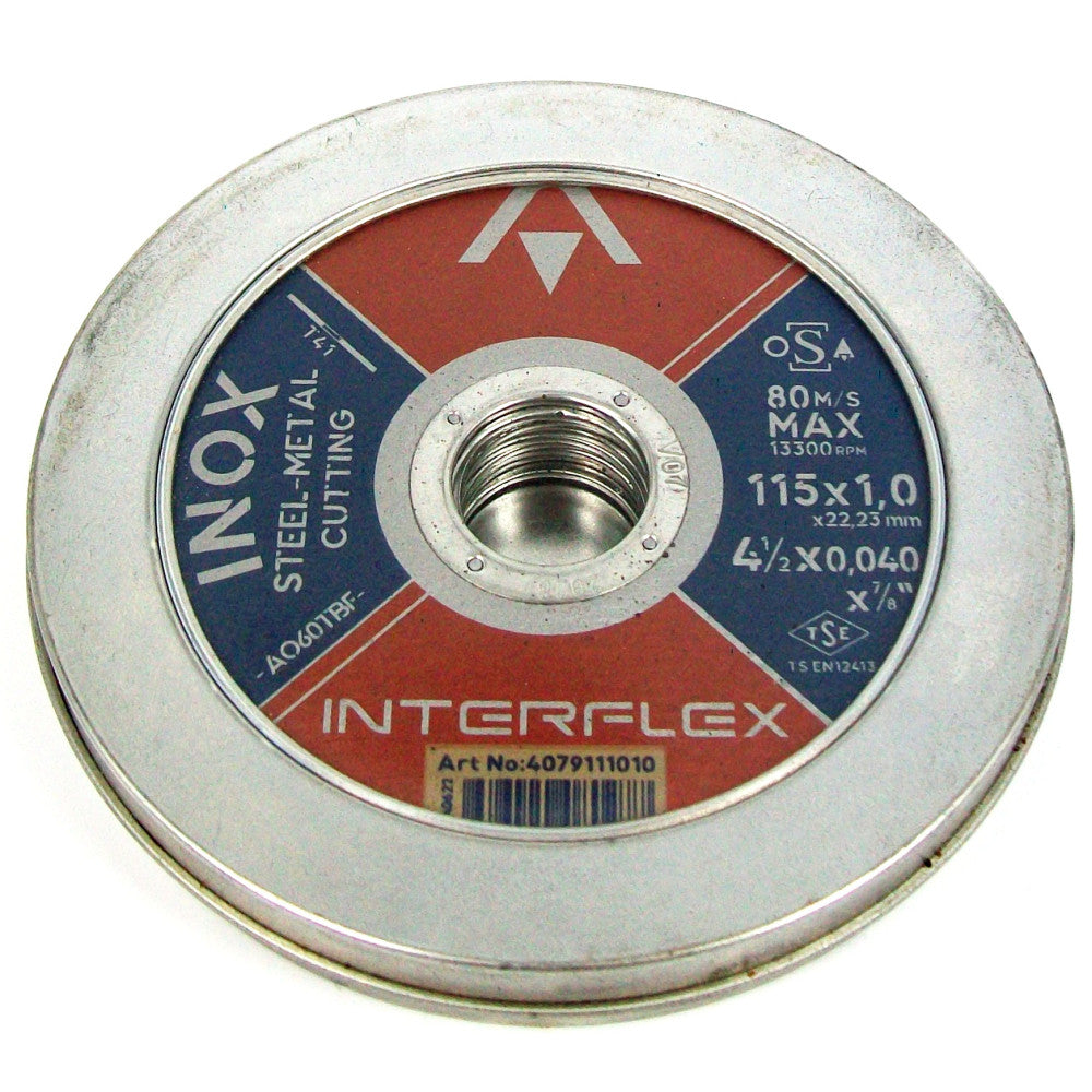 10 Pack Metal Cutting Disc 115mm x 1mm x 22mm