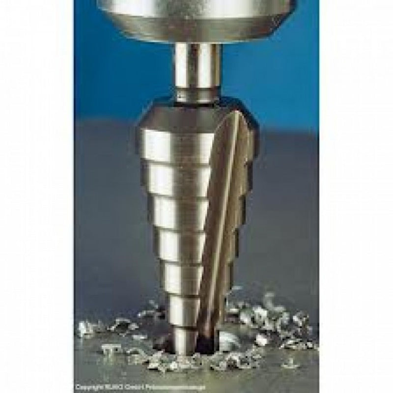 4-30mmx2mm HSS Step Drill Split Point - 10mm Shank