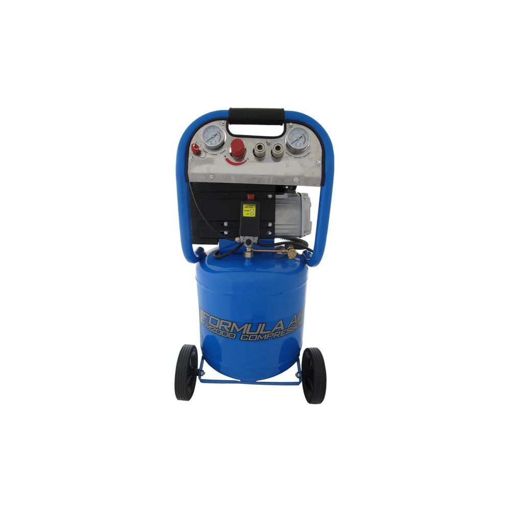 Formula Compressor 2Hp Vert Tank 6.7Cfm / 190Lpm Disp 40L