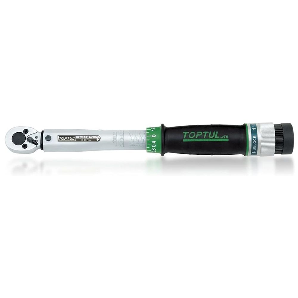 Toptul Torque Wrench 3/8" Drive 350mm 6-30Nm