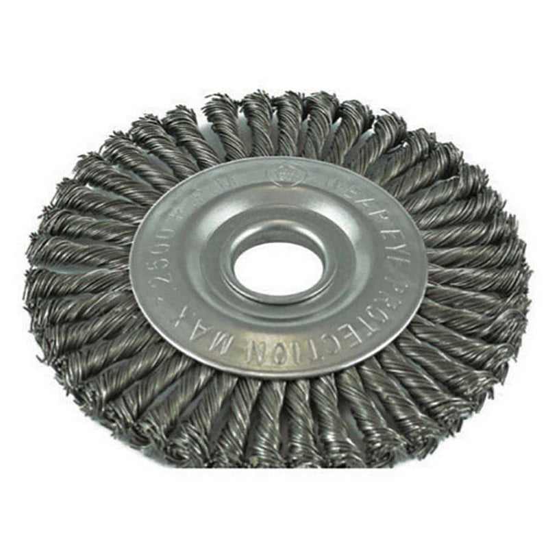 Itm Twist Knot Pipeline Wheel Brush Steel 178mm