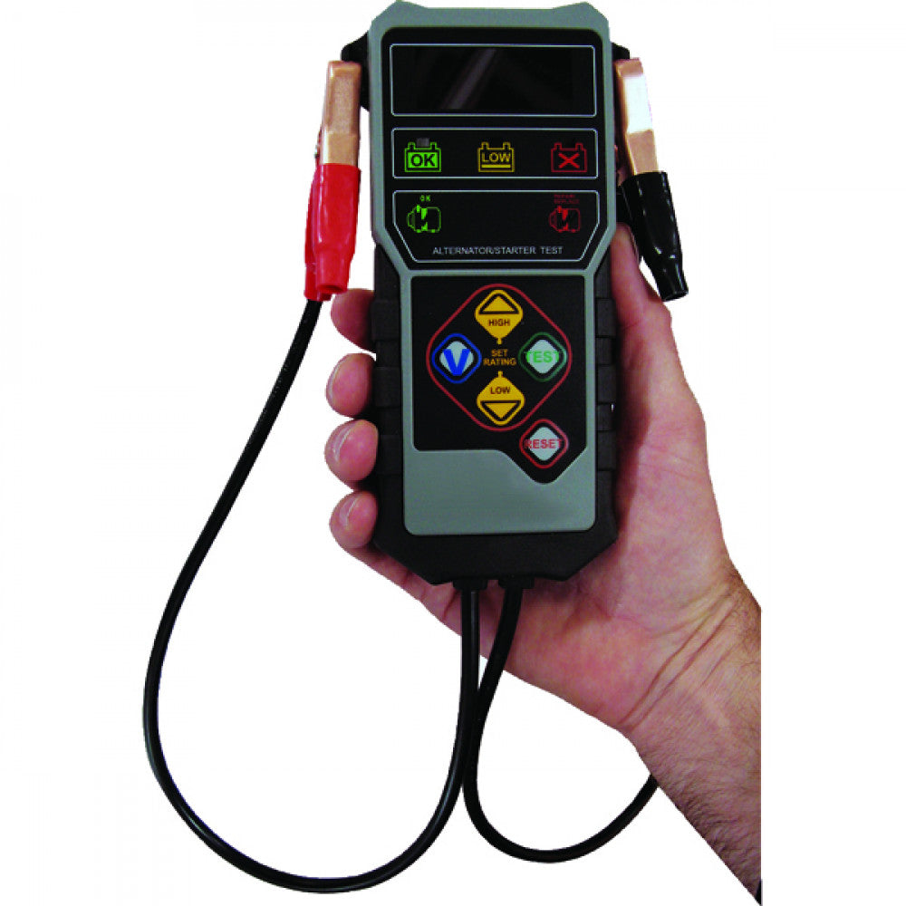 Proequip Digital Battery Tester - 7.6V-17V Dc