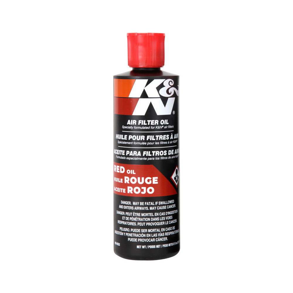 K&N AIR FILTER OIL - 8OZ SQUEEZE #99-0533