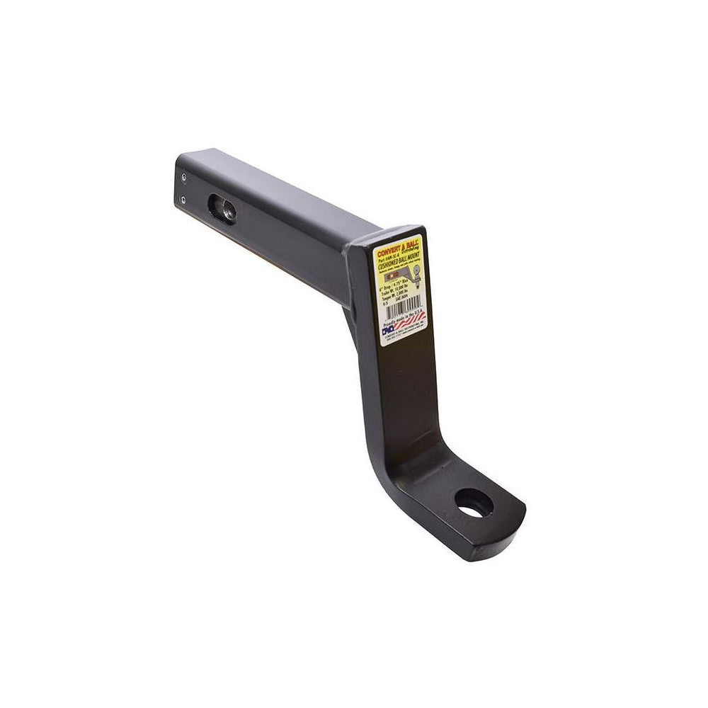 CONVERT-A-BALL Hitch Cush Ballmnt 2" 6" Drop 10k Lbs GVW