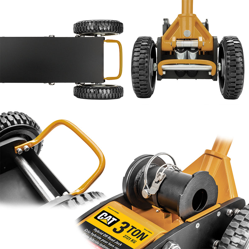 Cat 3 Ton / 2,700Kg Big Wheel Off-Road Hybrid Jack