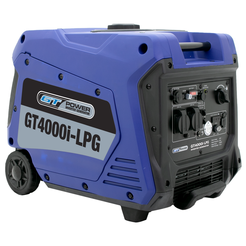 GT 4000W Electric Start Gas/LPG Inverter Generator