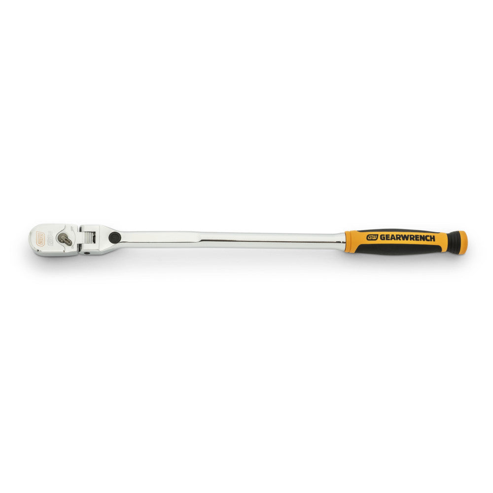 GEARWRENCH 3/8 Drive 120XP Dual Material Handle Locking Flex Head Ratchet