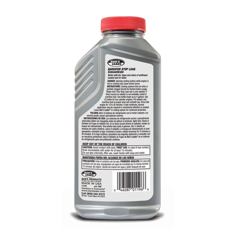 Bar's Radiator Stop Leak Concentrate - 11 Oz. Each #1196