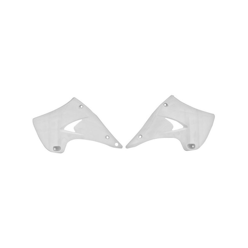 Radiator Shrouds Rtech Pair Kawasaki Kx125 Kx250 03-10 White