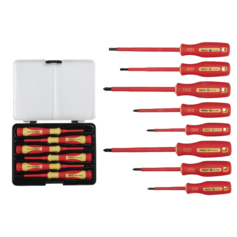 DRAPER VDE Insulated And Precision Screwdriver Set - 14pc