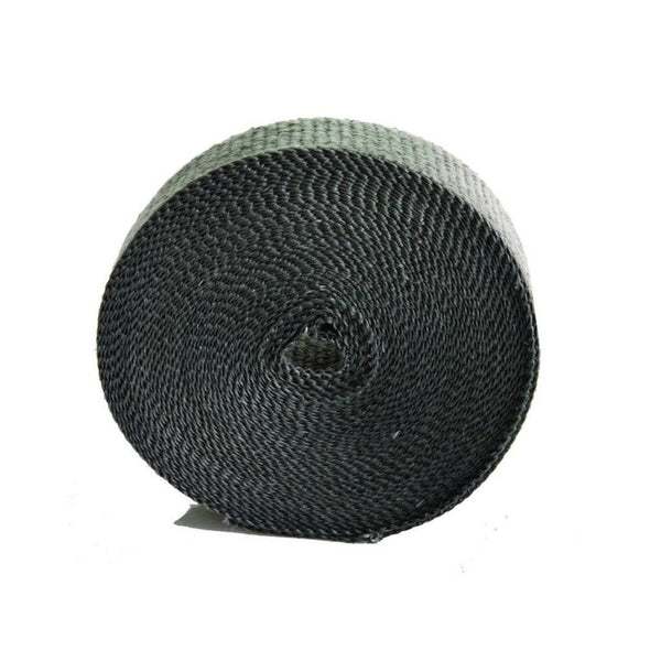 AFTERBURNER Heat Shield Exhaust Insulating Wrap 1 Inch x 15 Ft. Black#ABE35111