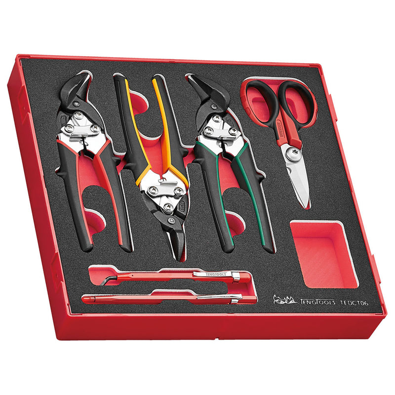 Teng 6Pc Cutting Tools Set Eva