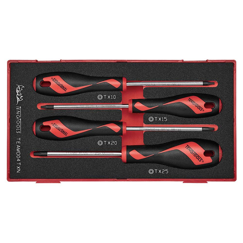 Teng 4Pc Screwdriver Set Tx