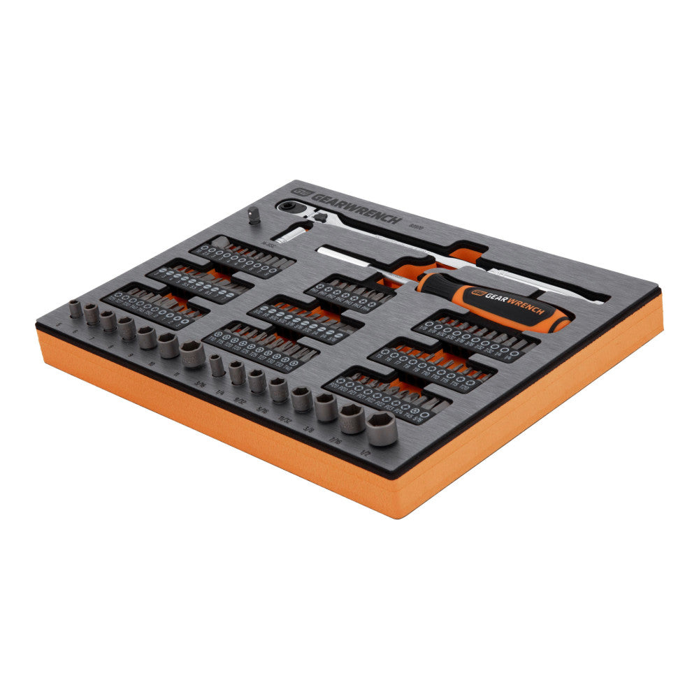 GEARWRENCH 106Pc 1/4in. Drive Micro Bits Set In EVA Tray