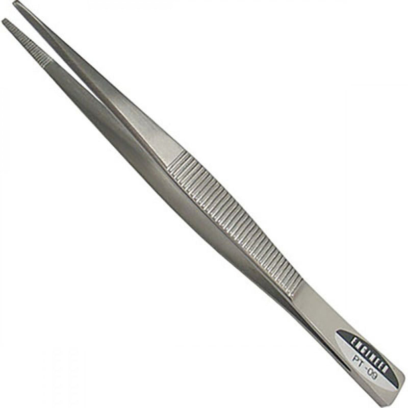 Engineer 130mm Serrated Tweezer