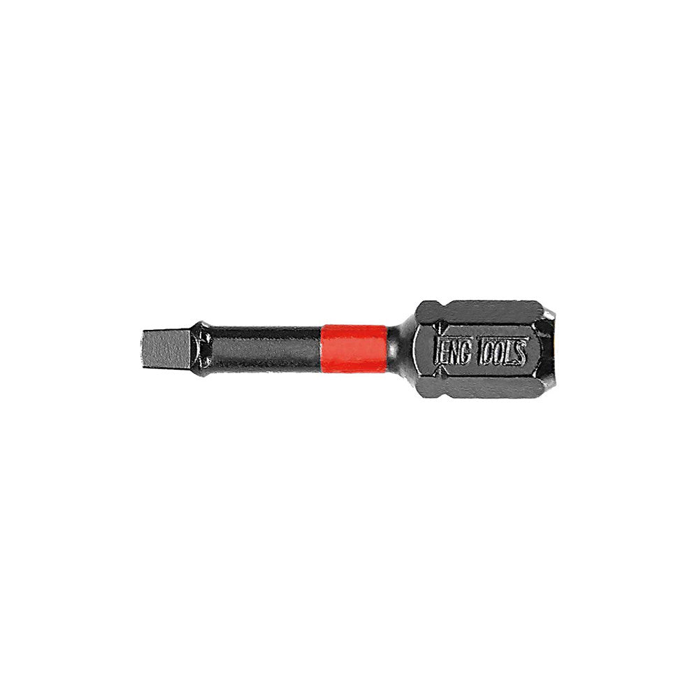 Teng 1Pc 1/4in Rob#1 Impact Screwdriver Bit 30mm