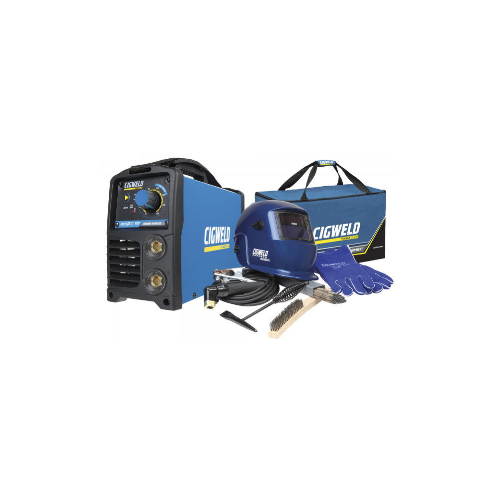 CIGWELD WeldSkill 180 Inverter Welder TradePack - 15amp