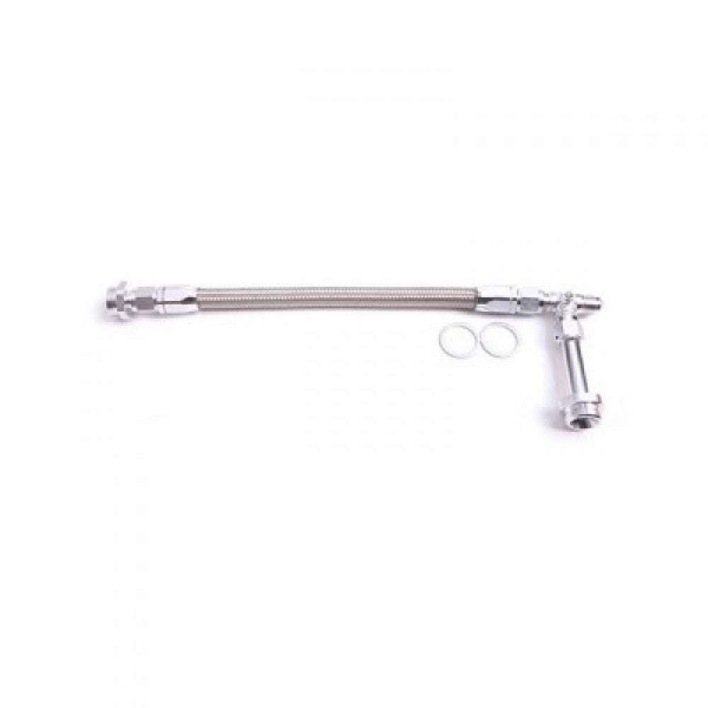 REP Fuel Line Dual Quickfuel/Holley 4150 Silver
