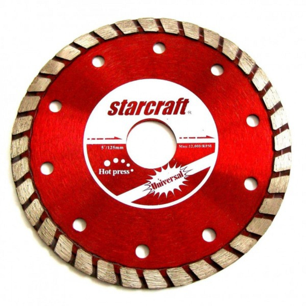 125x2.3x7.0x22mm Diamond Turbo Masonry Cutting Blade 8034125