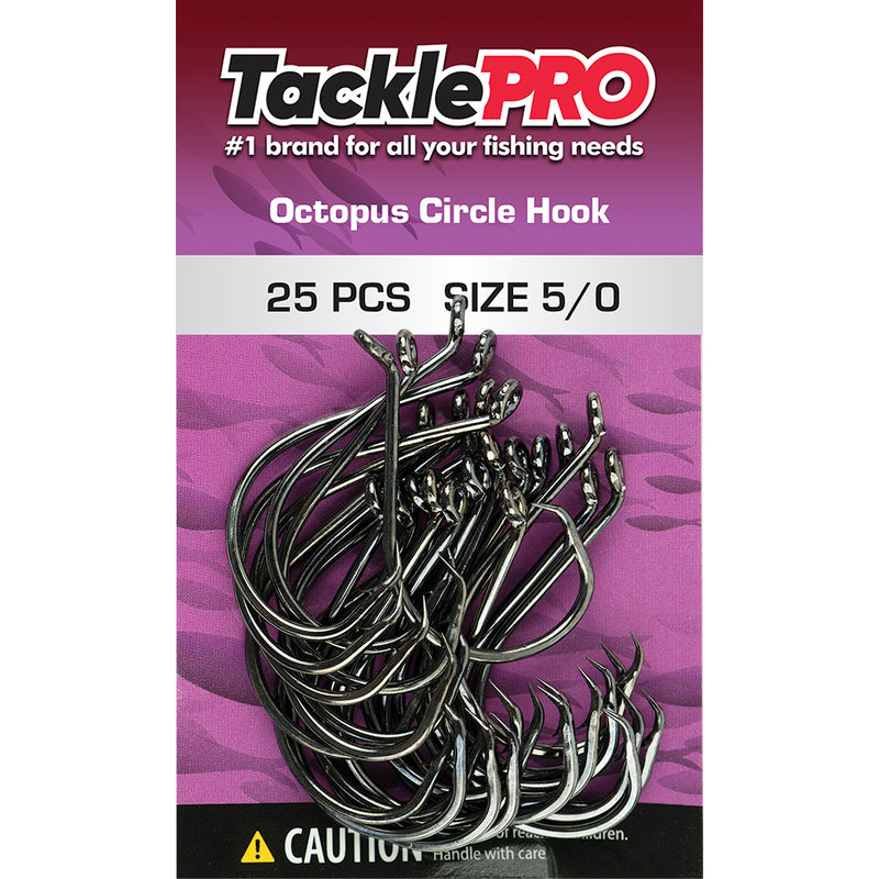 Tacklepro Octopus Circle Hook 5/0 - 25Pc