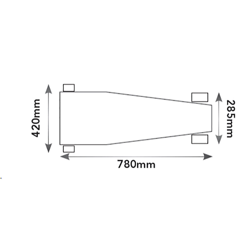 Powerbuilt 3Ton / 2700Kg Yellow Jacket Low Profile Garage Jack