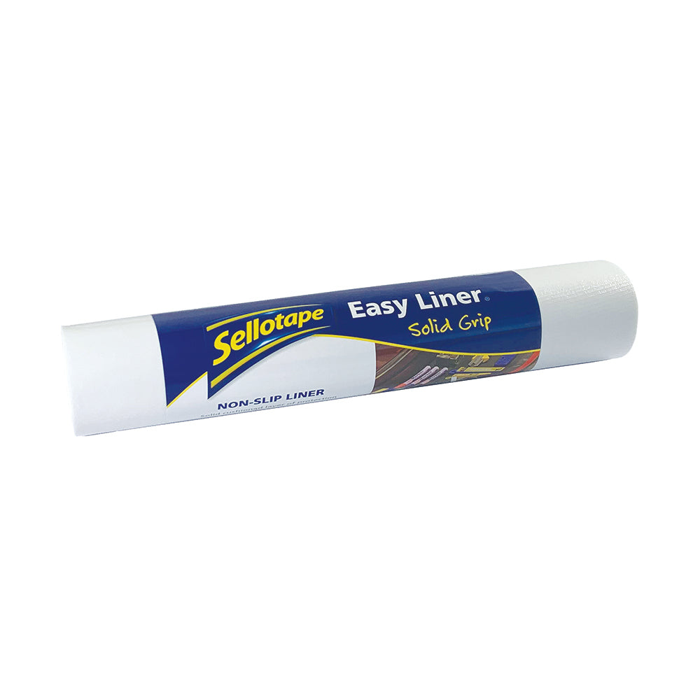 Sellotape Easy Liner Solid Grip White 304mm x 1520mm