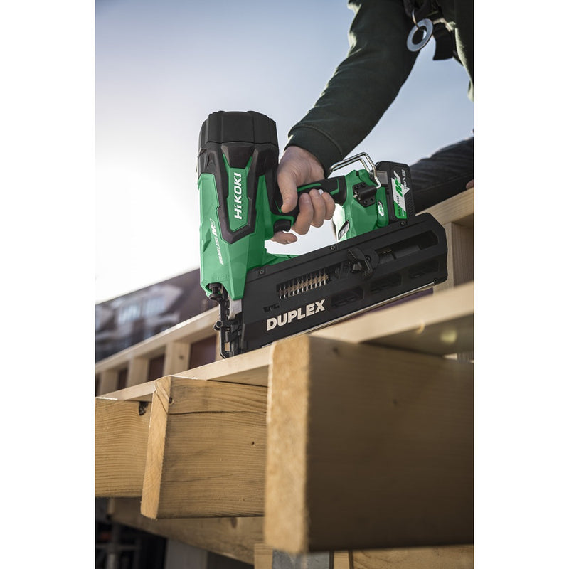 HiKOKI 36V Gasless Formwork Duplex Nailer Bare Tool - NR3675DD(W6Z)