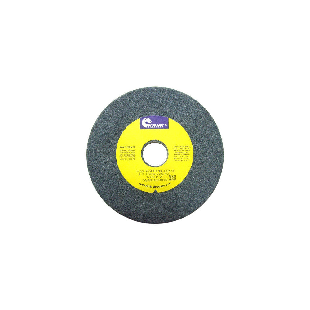 Kinik Bench Grinder Wheel - Grey, 150x25 A46g