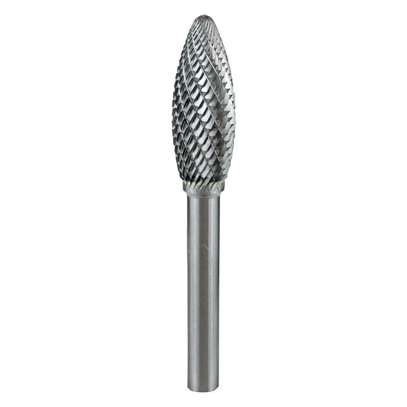 Holemaker Carbide Burr 5/8 x 1-7/16inch Flame Shape