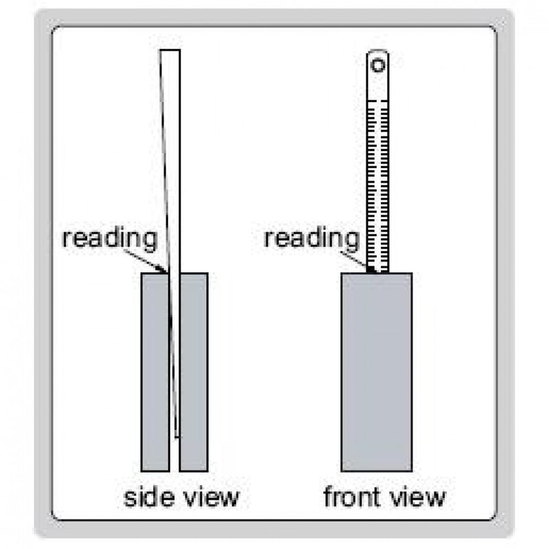 Taper Gauge 0.5-10mm x 0.05mm Insize 4630-1